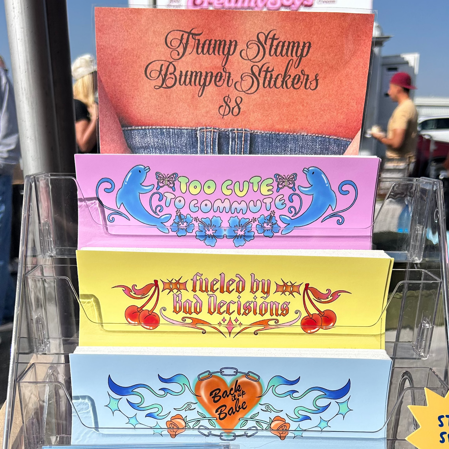 Bad Decisions Bumper Sticker