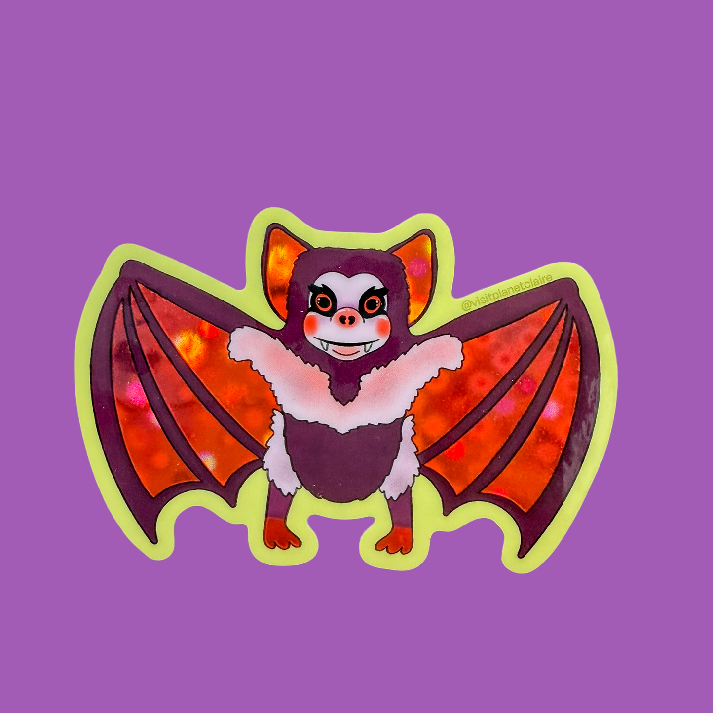 Bat Marionette Sticker