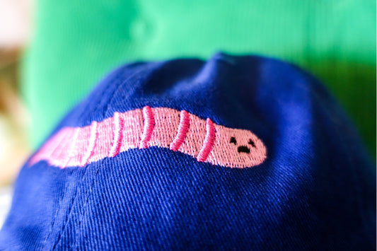 Distraught Worm Dad Hat