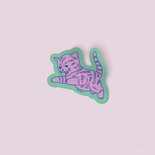 Bad Cat Sticker