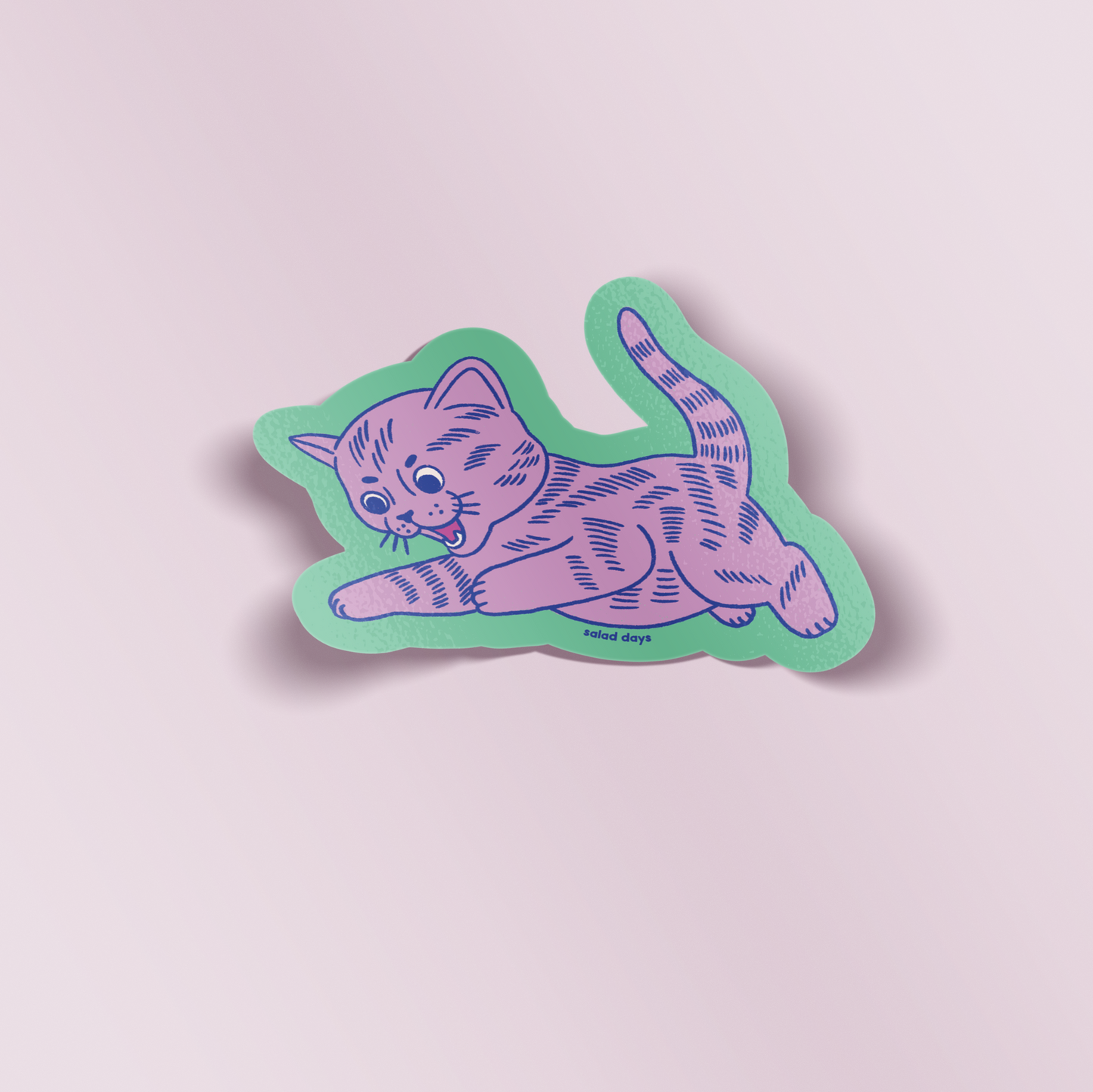 Bad Cat Sticker