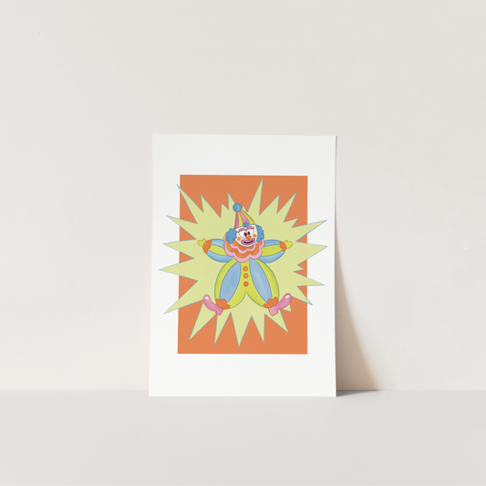 Grand Entrance Clown Print