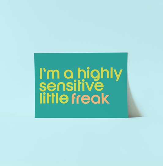 Highly Sensitive Print