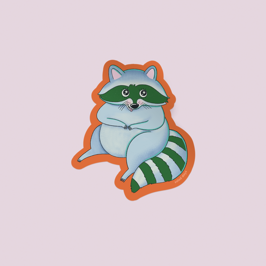 Raccoon Sticker
