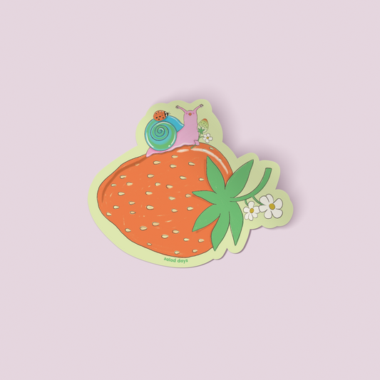 Snail Berry Sticker
