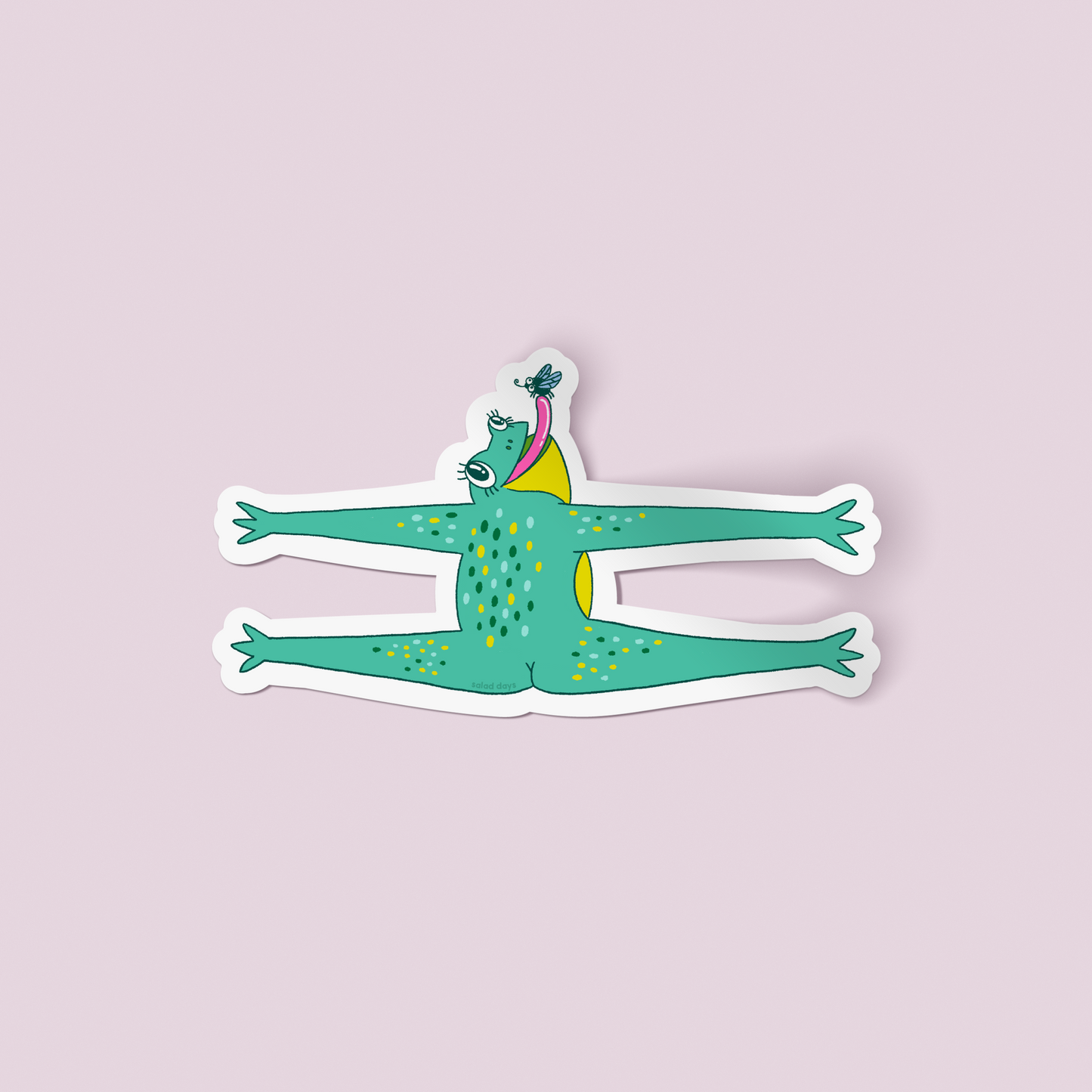 Water Bottle Buddy Clear Sticker